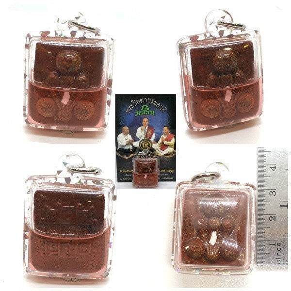 Ghost Bone Phra Pidta by 3 Lanna Masters – Ultimate Amulet of Spirit Power &amp; Fortune - Thai Blessing Co