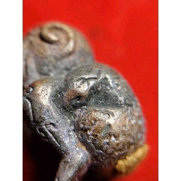 Bodhisattva in Womb Diamond Amulet by Ajarn Nern Doi – Sacred Protection and Wealth from Trang, Thailand - Thai Blessing Co
