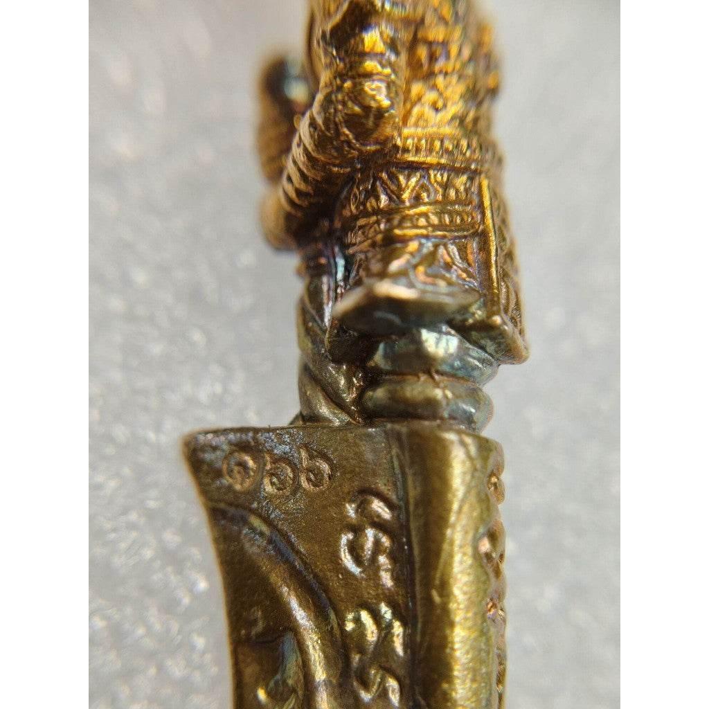 Master Exorcist Knife - Ajarn Eiad's 2021 Spirit-Banishing Blade for Spiritual Protection and Cleansing