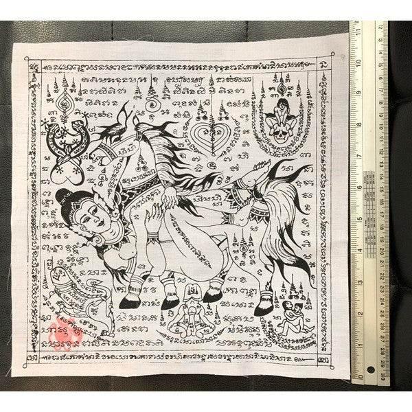 Yant Mahasaneh Wealth Cloth by Ajarn Tawon – Ultimate Wealth Attraction and Charm