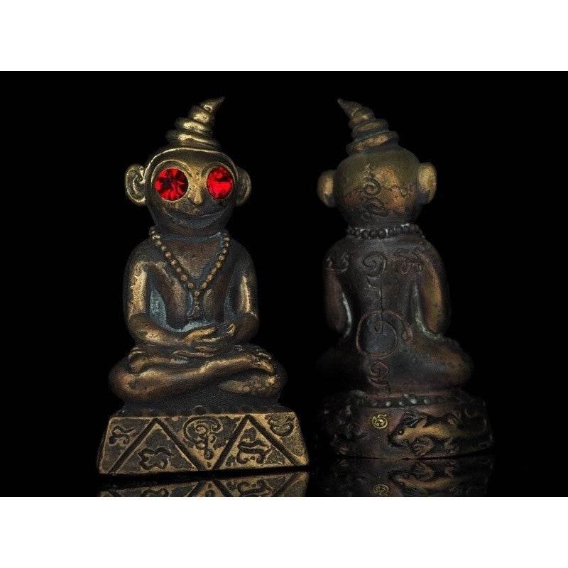 Phaya Ngang Amulet - Authentic Thai Love, Luck & Protection Charm by Master Kruba Dech Prime material