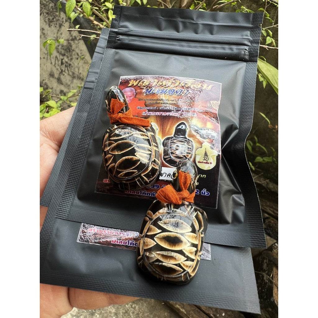 Phaya Tao Buffalo Horn Amulet by Luang Pu Im – 106 Years of Sacred Power Legendary Southern Thai Talisman • For Wealth, Protection, and Metta Mahaniyom - Thai Blessing Co
