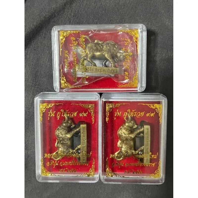 🦬 Vao Thaenu "Rich 99" Supreme Edition – Luang Pu Im's Sacred Wealth & Authority Charm