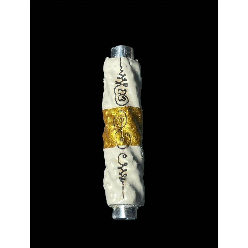 Sacred White Eel Amulet by LP Poon – Protection, Charm &amp; Smooth Success 白鱔神符 – 龍婆本加持，避險旺運，魅力無限 - Thai Blessing Co
