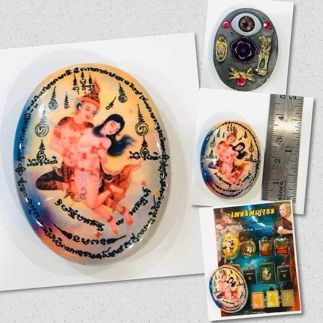 Phet Phaya Thon Amulet - Supreme Charm and Fortune Booster for Irresistible Charisma, Wealth Magnetism, and Aura Elevation