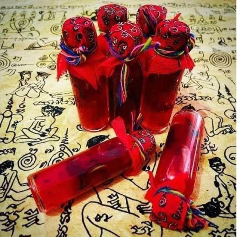 Karma Raksa Thee Oil: Supreme Charm &amp; Wealth Elixir All-Gender Attraction | Abundance Magnet | Spiritually Empowered Scent - Thai Blessing Co