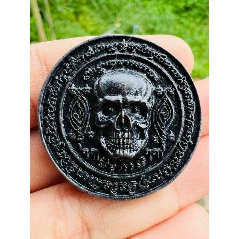 Prai Whisper Coin – Ultimate Fortune &amp; Spiritual Armor Amulet Powerful Blessing for Pre-Warning, Wealth Attraction &amp; Daily Protection - Thai Blessing Co