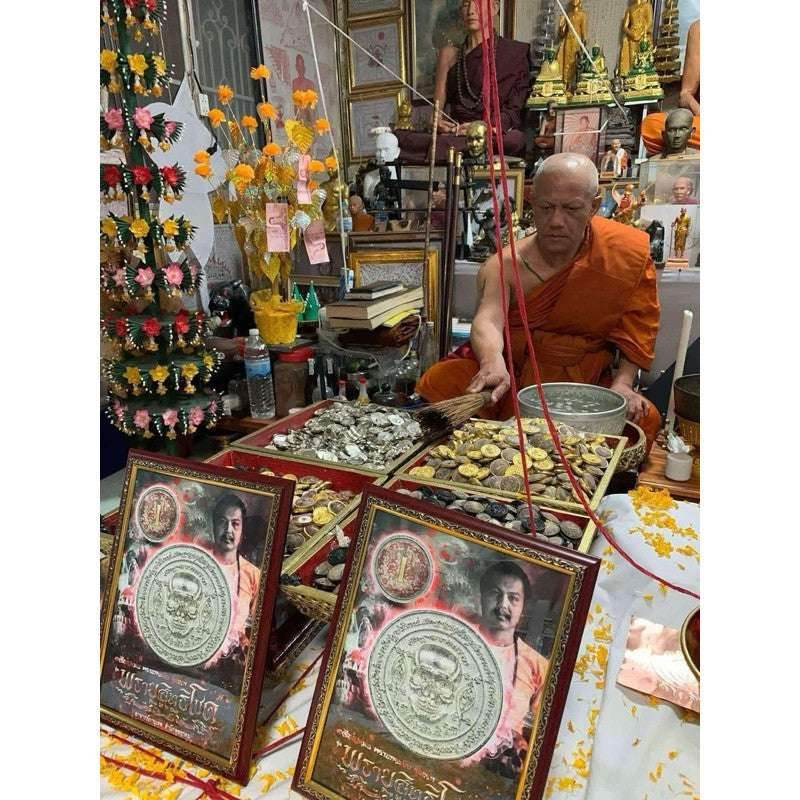 Prai Whisper Coin – Ultimate Fortune &amp; Spiritual Armor Amulet Powerful Blessing for Pre-Warning, Wealth Attraction &amp; Daily Protection - Thai Blessing Co