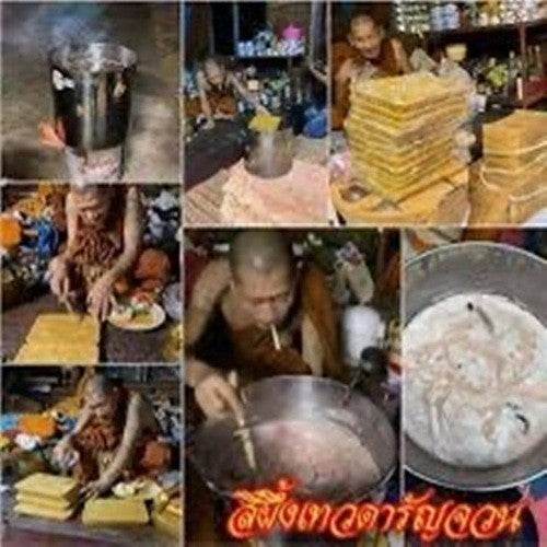 Divine Ruanjuan Oil &amp; Honey Balm by Luang Pu Sila – Ultimate Charm, Love &amp; Fortune Magnet - Thai Blessing Co