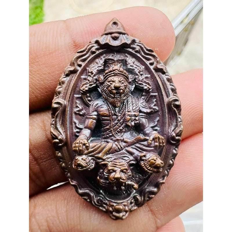 Ruesi Kalasit Amulet - Sacred Copper Amulet for Protection, Fortune & Success | First Edition 2016, Consecrated in Thailand's Khao Or Ritual Cave