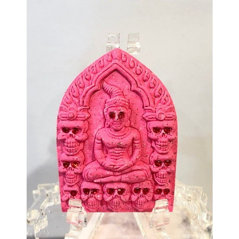 🔥👹 Supreme Red-Eye Ngang Prai Millionaire Amulet – Instant Fortune & Irresistible Charm Edition Pink