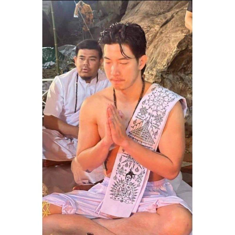 Kao Or 108 Yantra Cloth by Master Sithichai – Powerful Protection &amp; Wealth Charm from the Southern Lineage - Thai Blessing Co