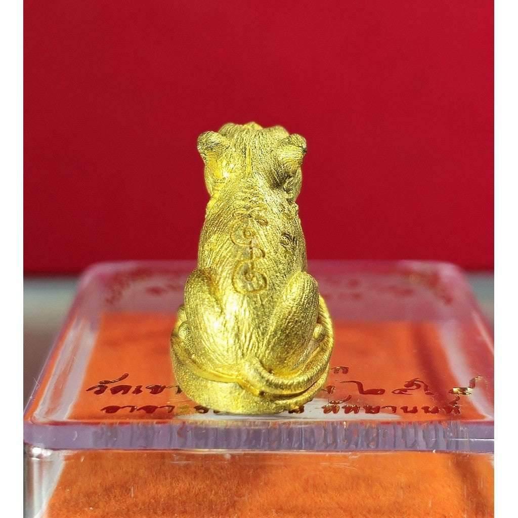 Tiger Amulet of Power Racha Phayak Khao Or by Ajahn Plern - Powerful Amulet for Invincibility and Wealth