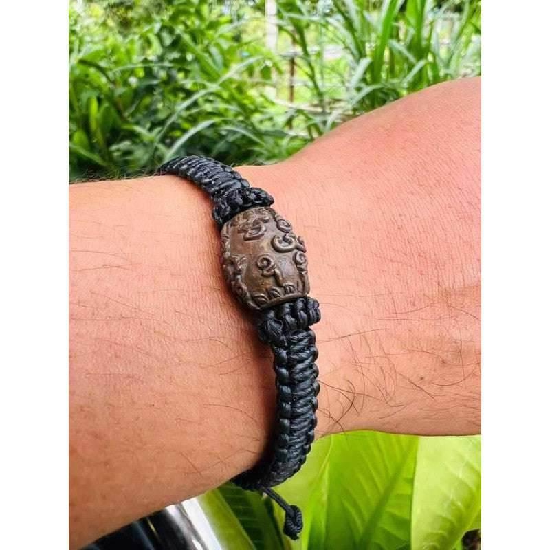 Sacred Ghost Amulet Bracelet for Spiritual Protection by Phor Than Jaroon, Wat Khao Mueang Kao