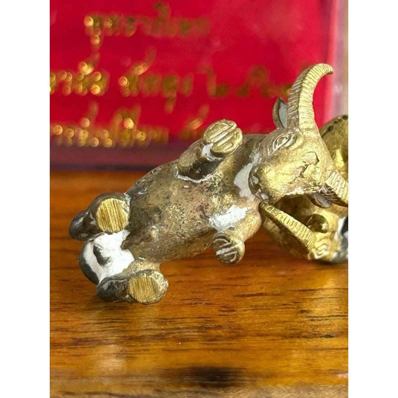 Kwai Thanoon JanPen Amulet – Auspicious Edition by Master Plian Hatyannon for Protection, Fortune, and Life Balance Created Under the Full Moon