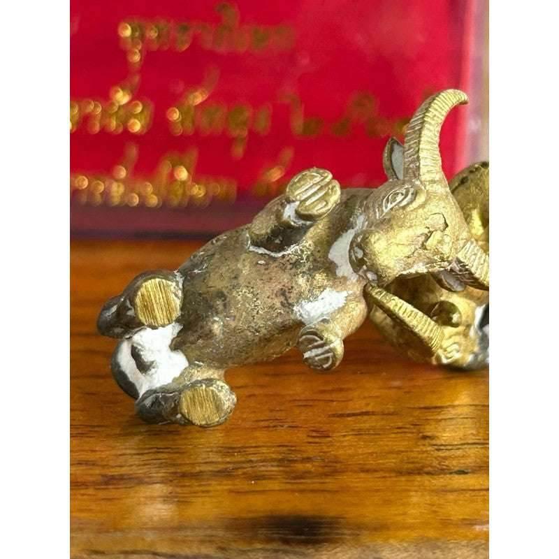Kwai Thanoon JanPen Amulet – Auspicious Edition by Master Plian Hatyannon for Protection, Fortune, and Life Balance Created Under the Full Moon