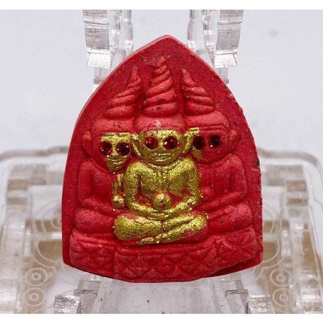 Por Ngang Mahasetthi First Edition 2018: Wealth &amp; Charm Amulet by Luang Por Wichai - Thai Blessing Co