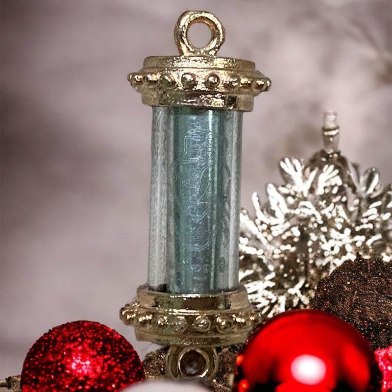 Dam Zen Takrut – Enchanted Charm Scroll for Irresistible Attraction and Prosperity | 黑色禅符 – 招财与魅力的极致神圣护符 Tin Pink Plated Head