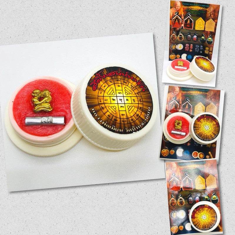 Eternally Bound Love Wax – Billionaire-Level Attraction &amp; Fortune by Luang Phor Mian, Wat Ban Ja Niang - Thai Blessing Co