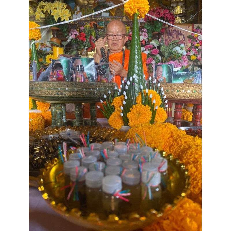 Risk Fortune Oil by Kru Ba Tao – Thai Wealth &amp; Attraction Talisman | Snake Oil for Financial Growth, Business Success &amp; Charismatic Power - Thai Blessing Co