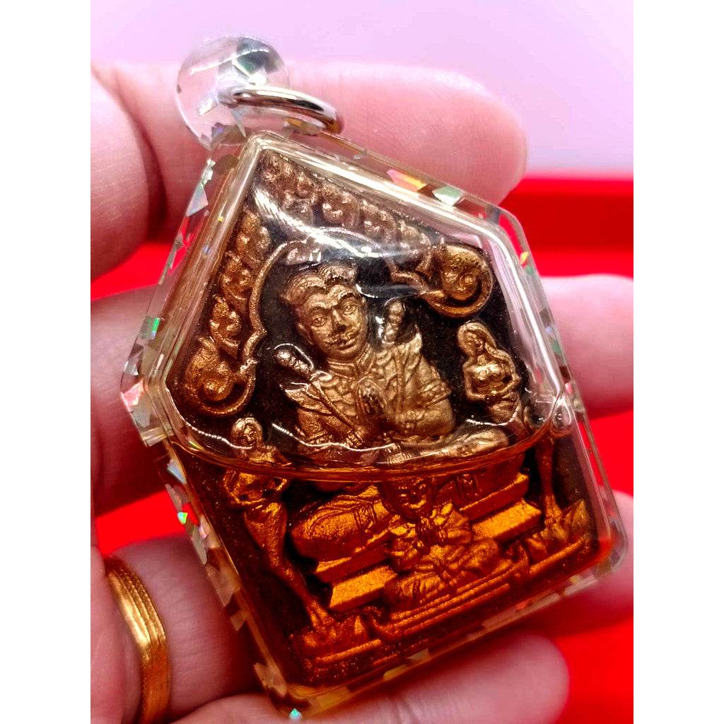 Khun Paen Sanae Hong Phrai – Wai Kru Saturday 5 Edition by LP Nenkaw, Wat Udom Phaisonthorn, Roi Et | Powerful Thai Love Amulet for Charm &amp; Fortune - Thai Blessing Co