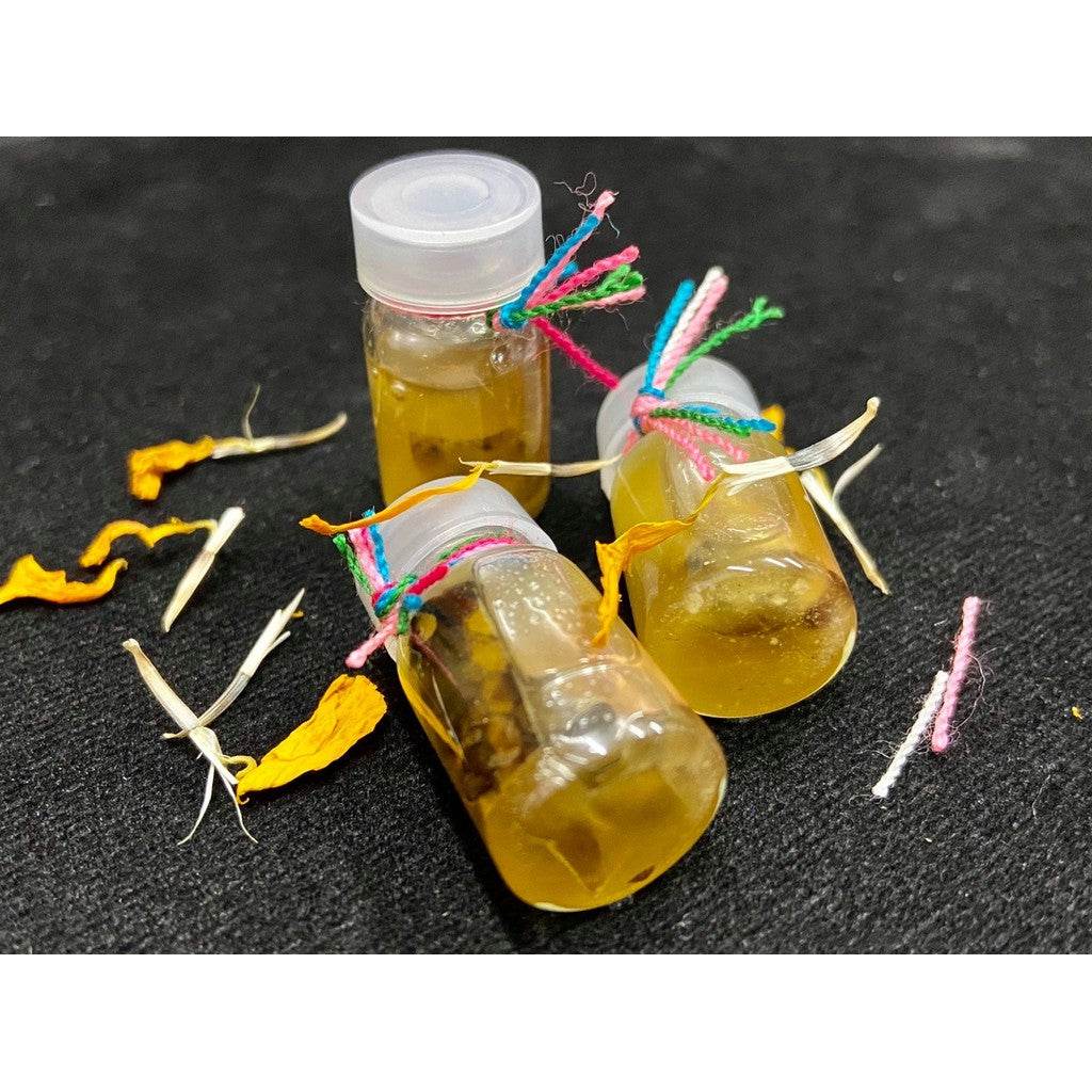 Risk Fortune Oil by Kru Ba Tao – Thai Wealth &amp; Attraction Talisman | Snake Oil for Financial Growth, Business Success &amp; Charismatic Power - Thai Blessing Co