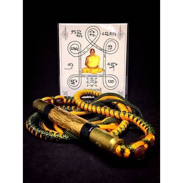 Takrud Maha Solos – Monk Relic Amulet for Wealth, Protection &amp; Success | 大师加持“高阶财运符管”– 招财辟邪事业昌盛护符 - Thai Blessing Co