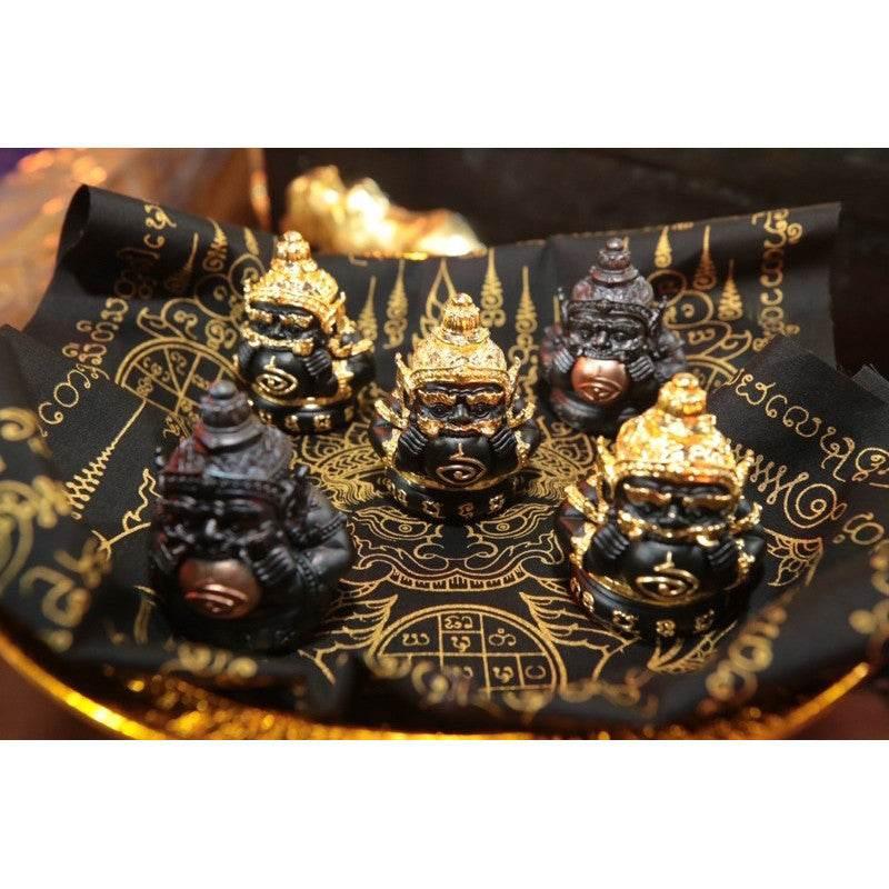 Phra Rahu Amulet - Authentic Destiny-Reversing Amulet by Master Subin Nah Na Thong from Wat Lad Pladuk