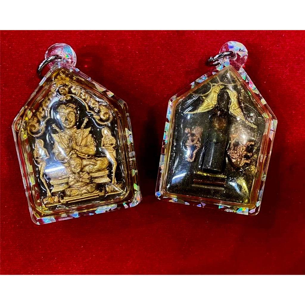 Khun Paen Sanae Hong Phrai – Wai Kru Saturday 5 Edition by LP Nenkaw, Wat Udom Phaisonthorn, Roi Et | Powerful Thai Love Amulet for Charm &amp; Fortune - Thai Blessing Co