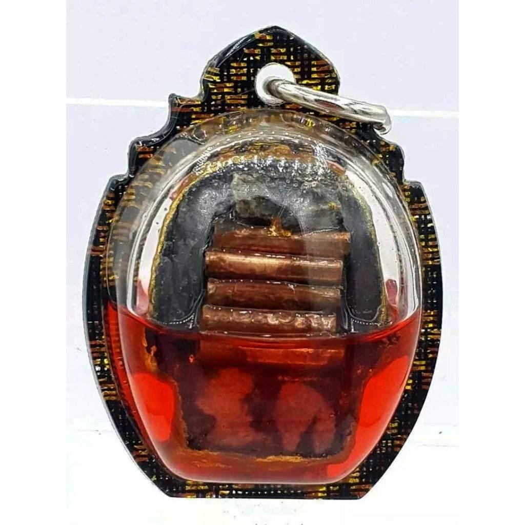 Golden Spirit Powder Charm by Master Subin Na Naa Thong for Boosting Fortune & Destiny - Limited Edition