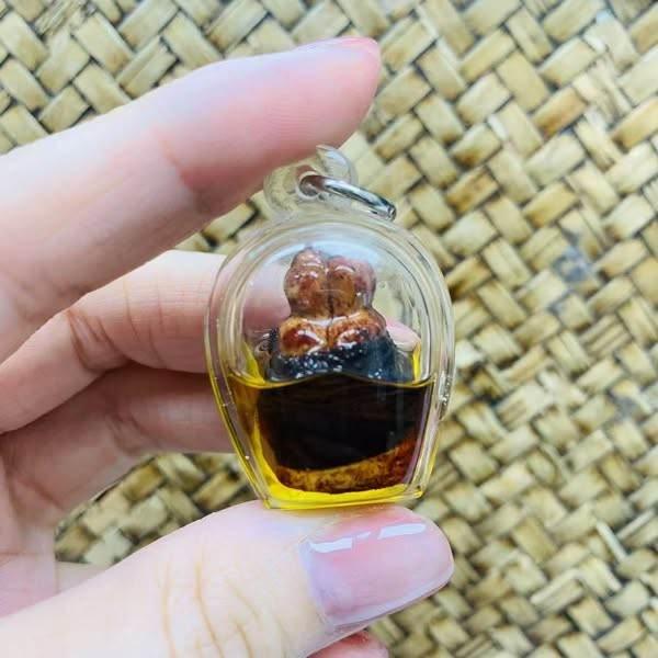 In Mongkol Mard Chueak Amulet - Thai Love & Wealth Attraction Talisman by Luangpu Pun for Prosperity and Metta