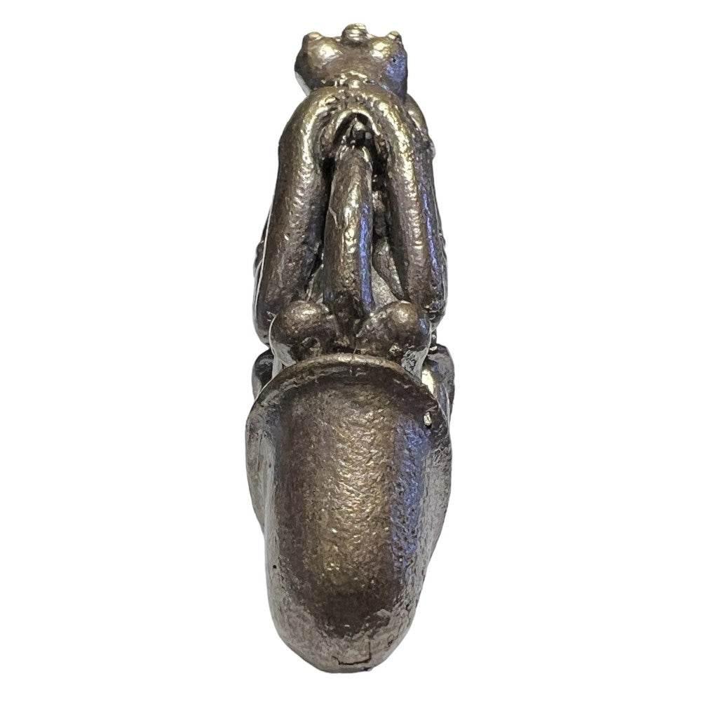 Palad Khik Nang Pim - Bronze Black Patina Amulet for Supreme Charm and Loving Kindness