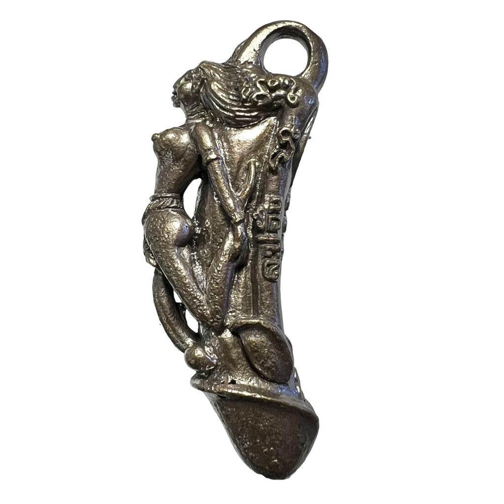 Palad Khik Nang Pim - Bronze Black Patina Amulet for Supreme Charm and Loving Kindness