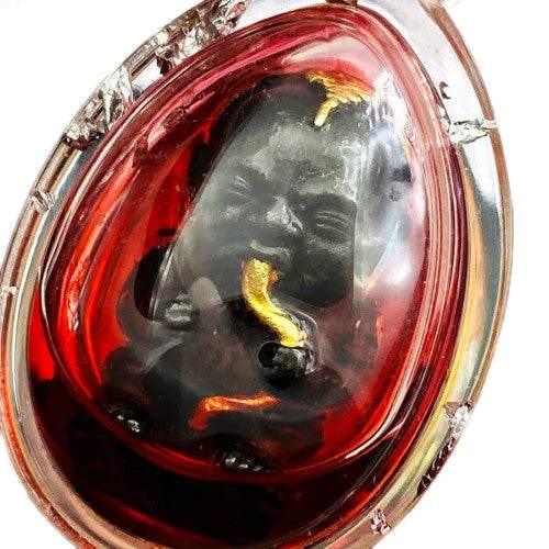 Kuman Thong Wealth Amulet - Powerful Luck and Prosperity Charm by Luang Pu Nenkaew