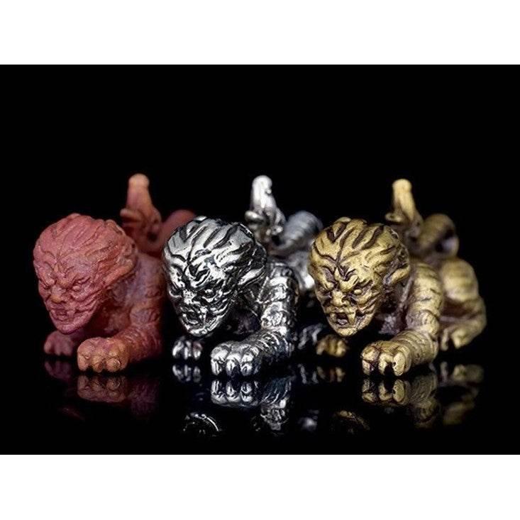 Suer Yen Amulet by Kruba Kamfan - Supreme Power Charm for Fortune & Prestige "冷虎" from Wat Gor Chok, Chiang Mai