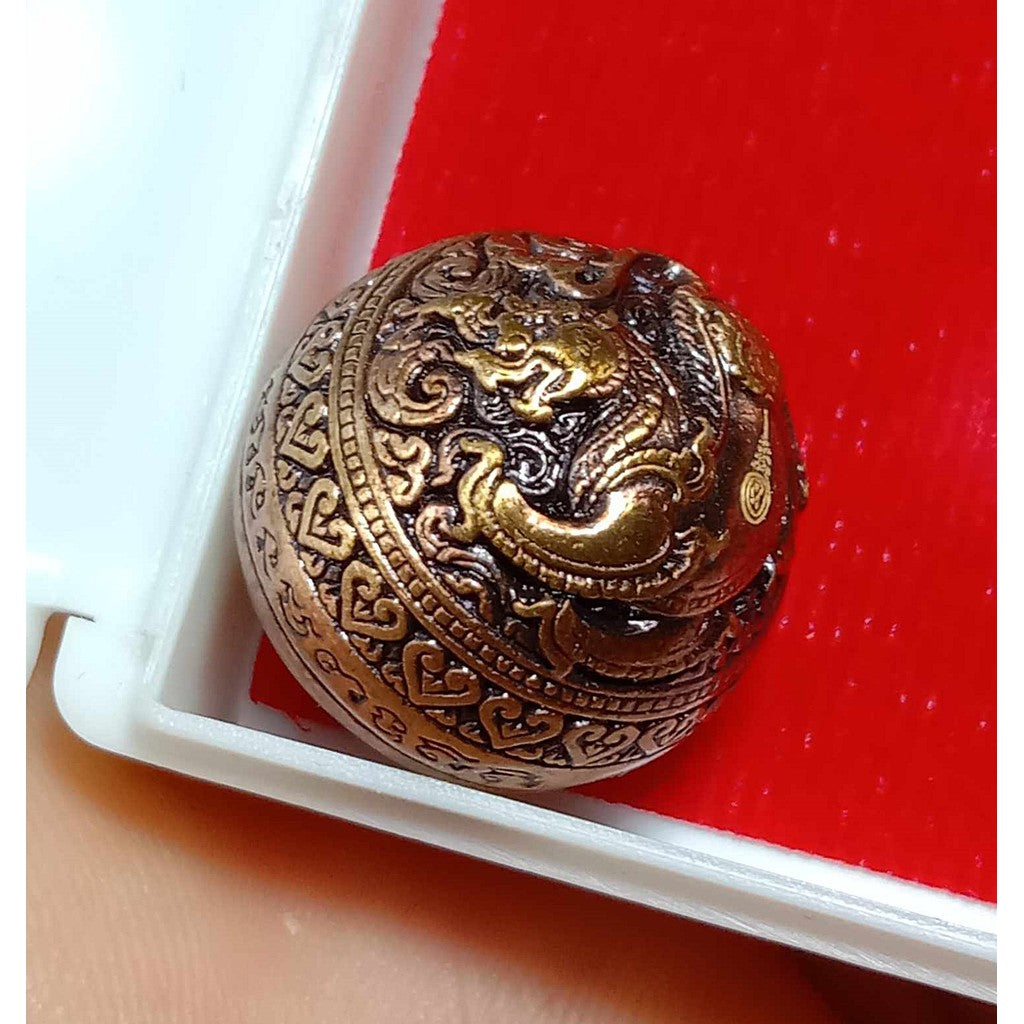 🌟 ปรอทกรอสิงห์โห มนต์พระกาฬ รุ่นแรก หลวงปู่น้อย ธมฺมธโร – เนื้อชนวนสำริด เชียงแสน ขนาดใหญ่! พลังเหนือดวง ร่ำรวย 18 หนทาง Thai Blessing Co Default Title Default Title-