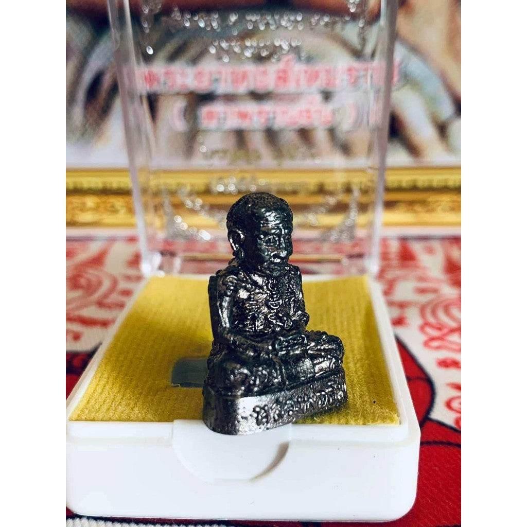 Luang Pu Im Amulet for Wealth - Cloud Metal Yan Krun O Edition for Prosperity and Business Success - 2023 Limited Blessing Series