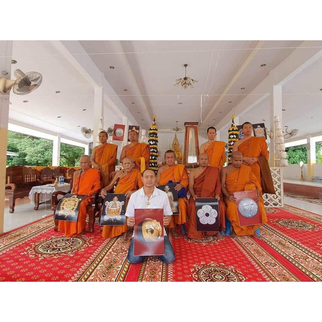 Phaya Tao Ruean Copper Amulet by Luang Phor Kasem - Limited First Edition from Wat Mamuang Talot