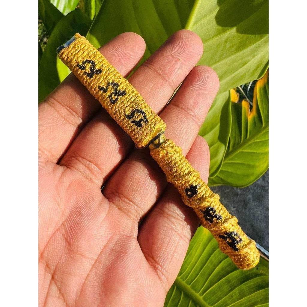 First Edition Magic Knife Takrud by Luang Pu Im - Powerful Sacred Amulet for Protection and Fortune Recovery Against Black Magic