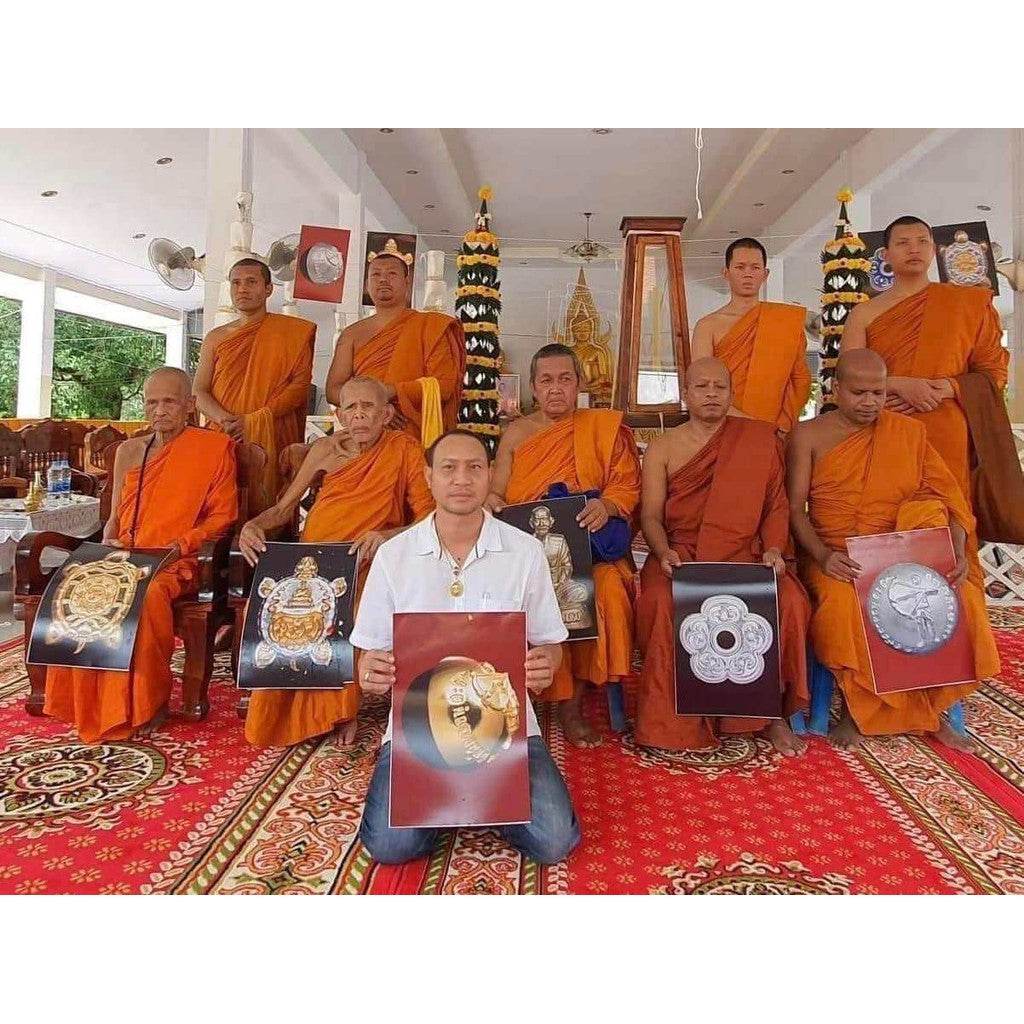 Luk Noo Bandan Sap (Wealth-Awakening Seed) by Luang Phor Kasem, Wat Mamuang Talod | Herbal Sacred Ball with Blackened Surface | Instant Prosperity &amp; Spiritual Precision Inspired by Royal Archery Power - Thai Blessing Co