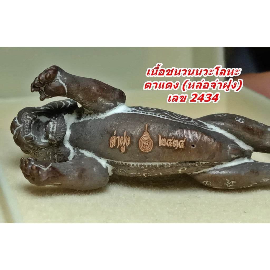 Tiger Pern – Red-Eyed First ETiger Pern – Red-Eyed First Edition Phra Intra Plerng Amulet by Luang Pu Nuan (Sacred Nine-Metal Alloy)dition Phra Intra Plerng Amulet by Luang Pu Nuan (Sacred Nine-Metal Alloy) - Thai Blessing Co
