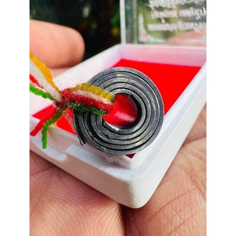 Wealth-Attracting Talisman – Hand-Inscribed by Luang Pu Kessam of Wat Mamuang Tlod (Limited Edition, Fortune-Boosting Thai Amulet) - Thai Blessing Co