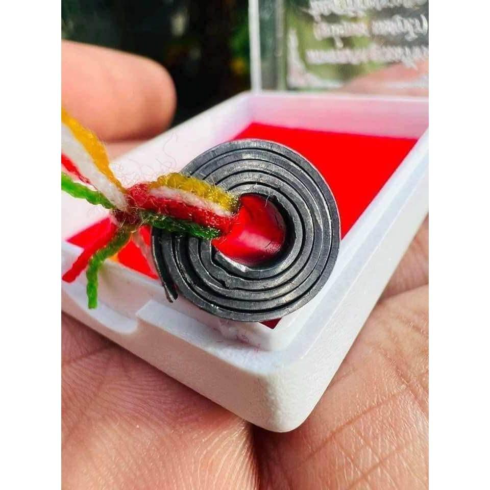 Wealth-Attracting Talisman - Limited Edition Hand-Inscribed Amulet by Luang Pu Kessam of Wat Mamuang Tlod for Fortune Boosting
