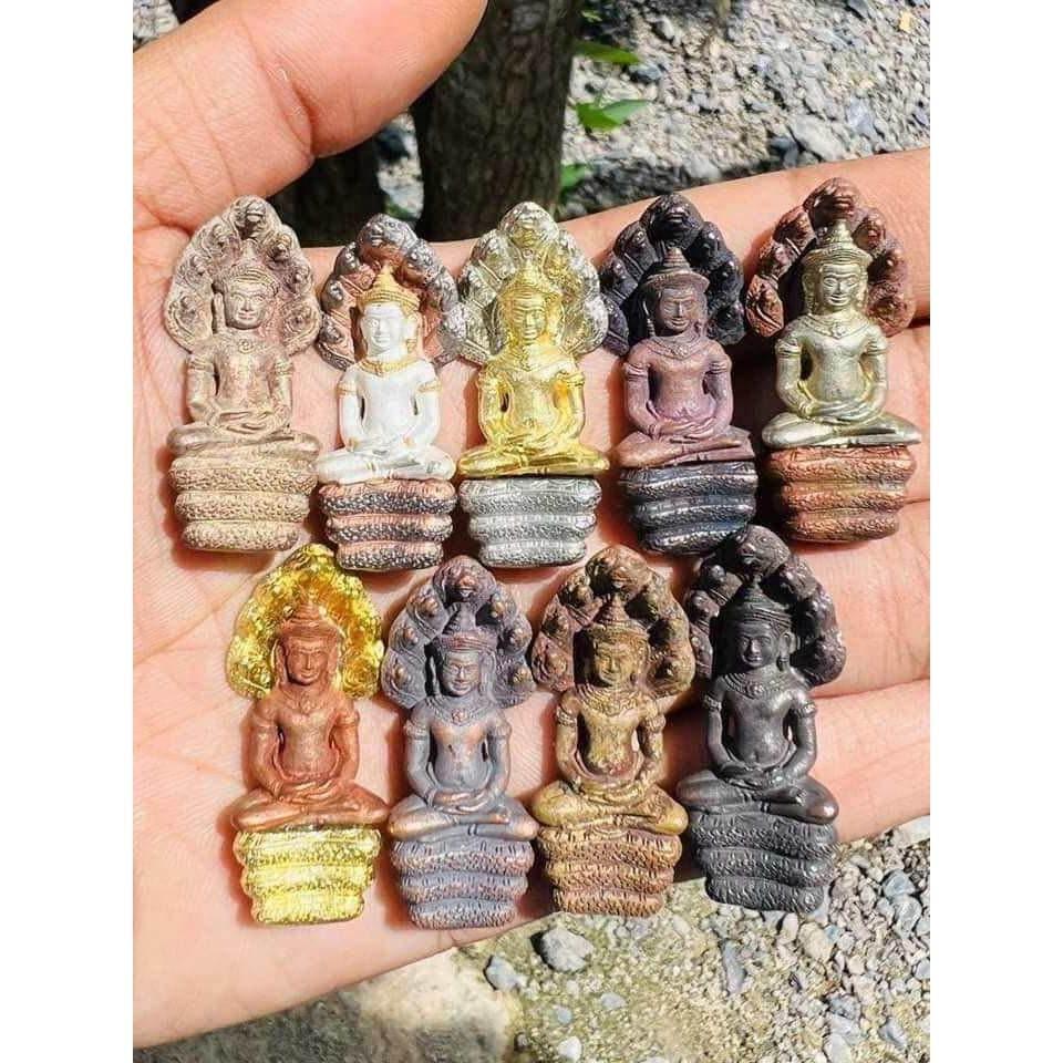 Phra Nak Prok Amulet by Luang Pu Kasem | First Edition Sacred Thai Amulet for Prosperity, Charisma & Divine Protection