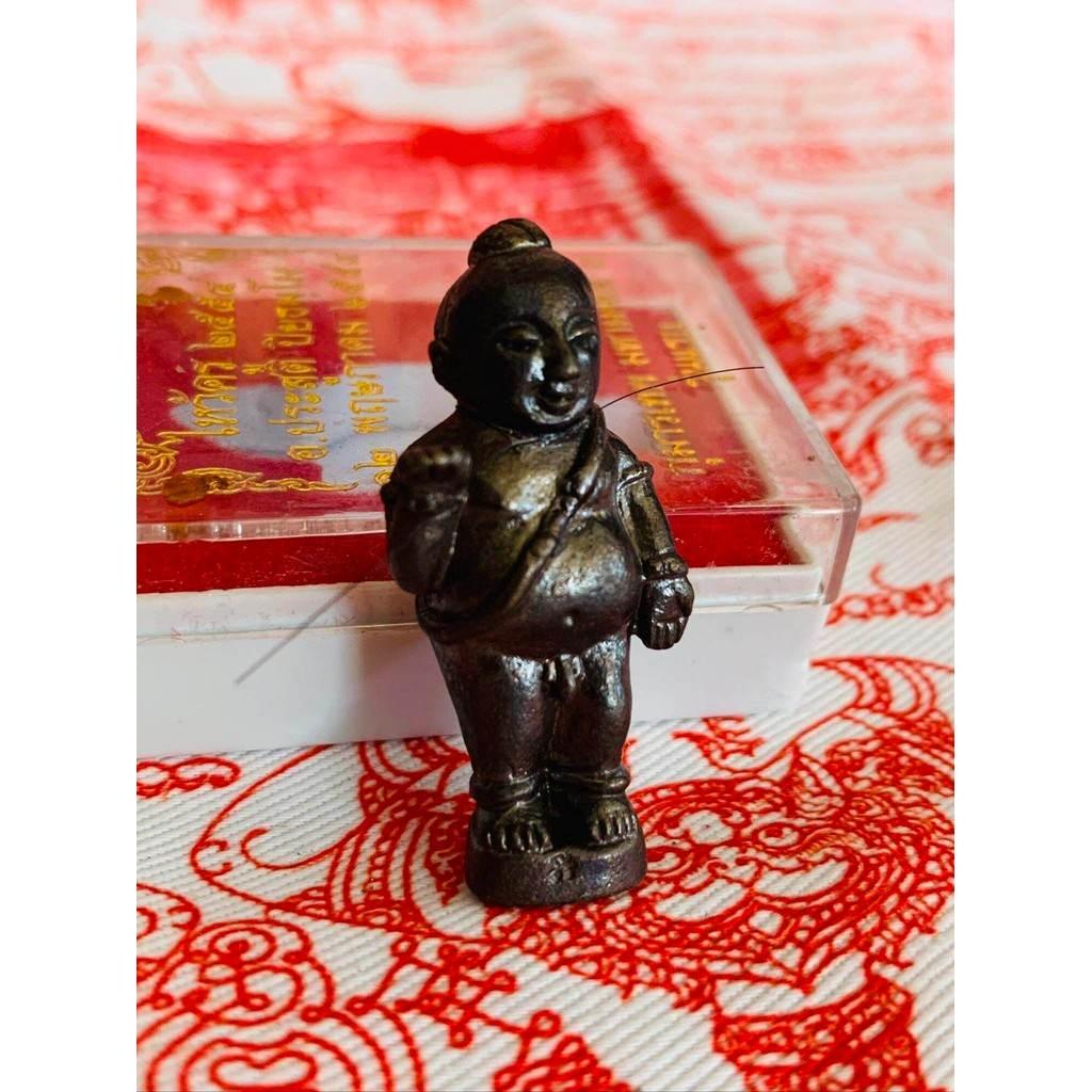 Kuman Thap Amulet - First Edition Sacred Metal Child Deity by Phra Ajarn Prasut for Wealth, Protection & Charisma Enhancement