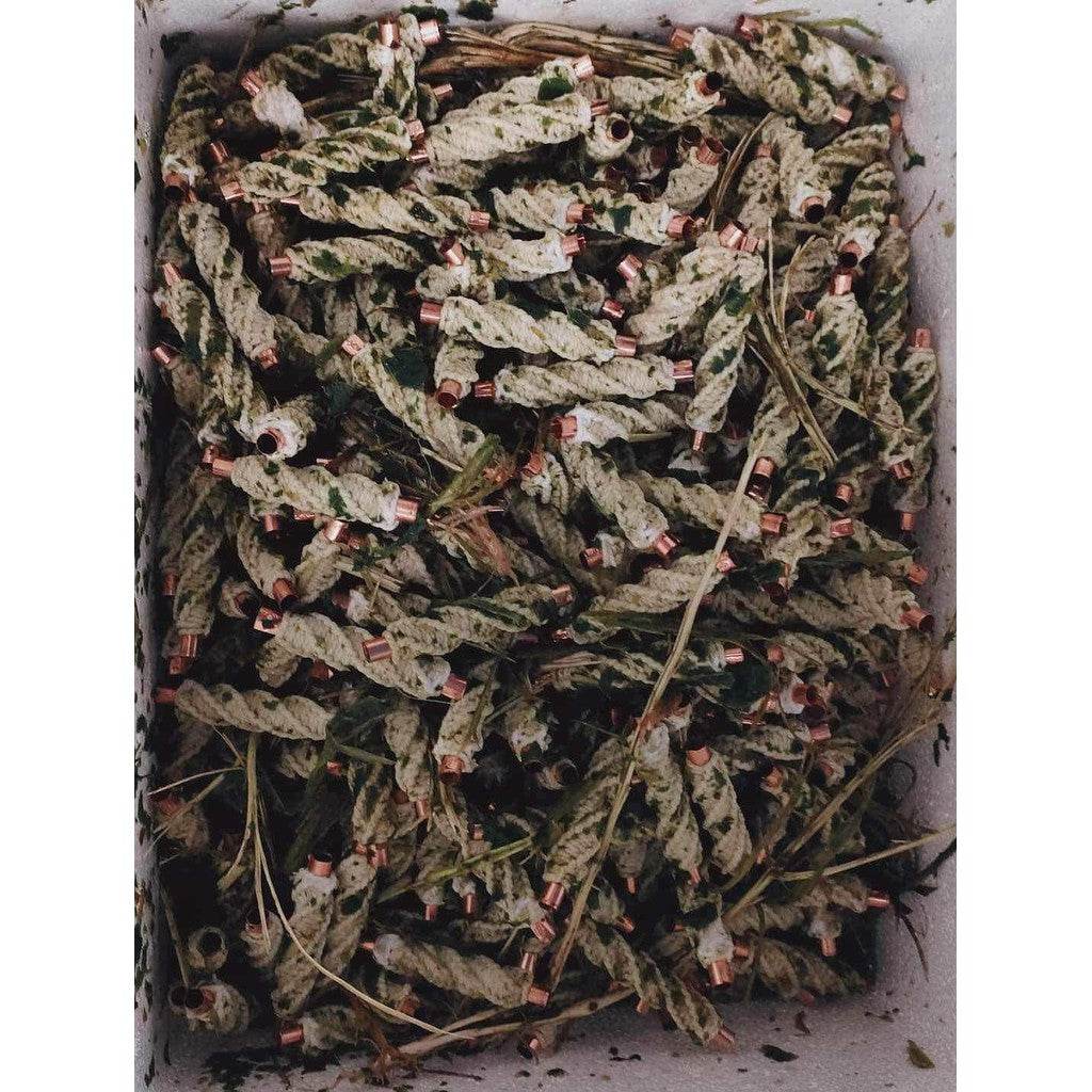 Hea Aor Anti-Weakening Talisman – Wat Khao Or Lineage (Copper &amp; Herbal Blend, Numbered &amp; Stamped) - Thai Blessing Co