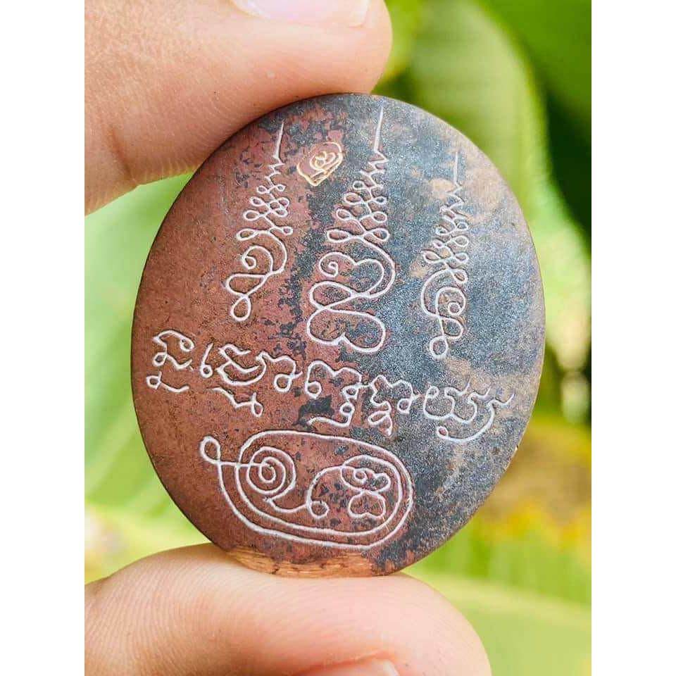 Wealth-Attracting Fortune Talisman – Hand-Inscribed by Luang Pu Kessam, Blessed with Rahu Power for Luck, Prosperity &amp; Protection - Thai Blessing Co