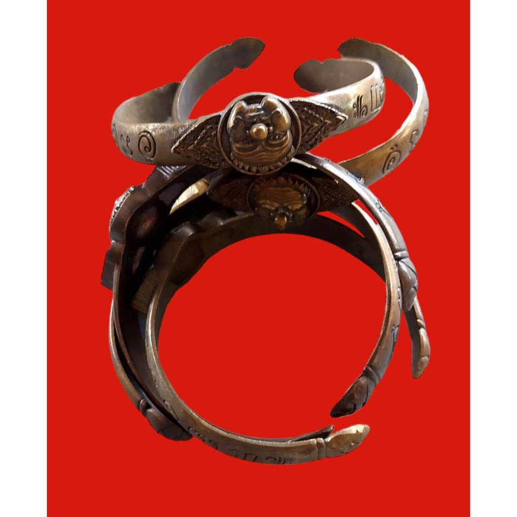 Tai Pran Bun Wealth-Attracting Bracelet – First Edition, Blessed by Luang Phor Prasut at Wat Nai Tao (Sacred Cloud Metal, 2020 Master Ceremony) - Thai Blessing Co