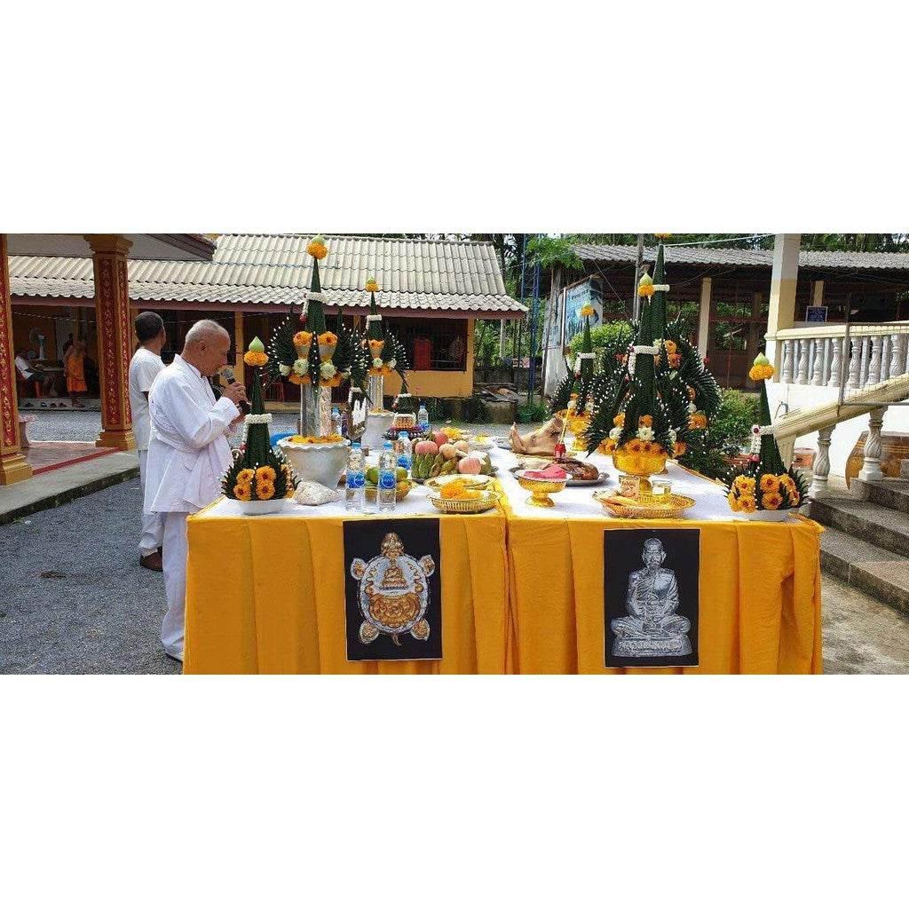 Phaya Tao Ruean Copper Amulet by Luang Phor Kasem - Limited First Edition from Wat Mamuang Talot