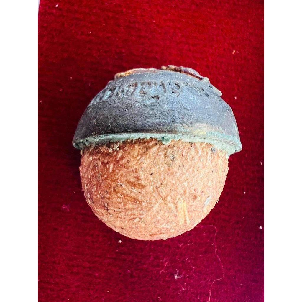 Luk Noo Bandan Sap (Wealth-Awakening Seed) by Luang Phor Kasem, Wat Mamuang Talod | Herbal Sacred Ball with Blackened Surface | Instant Prosperity &amp; Spiritual Precision Inspired by Royal Archery Power - Thai Blessing Co